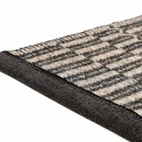 VM Carpet LATUA-villamatto, Harmaa-Musta 7779